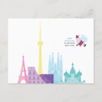 Santa Funny Pun Christmas Holiday Travel Card