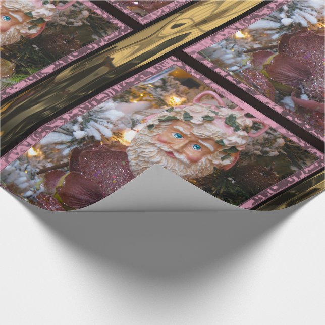 Santa Gala Wrapping Paper (Corner)