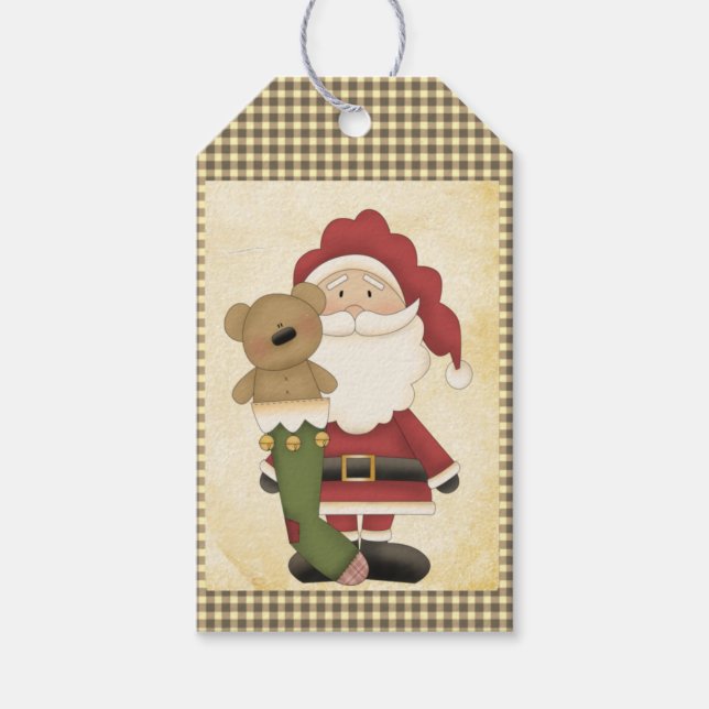 Santa Gift Tag (Front)