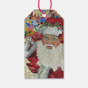 Santa Gift Tags — “Checking It Twice”