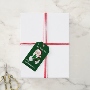 Santa Gift Tags Custom Christmas Gift Tags