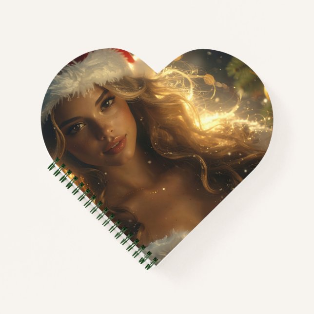 Santa Girl Notebook (Front)