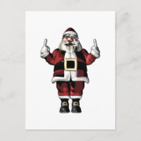 Santa Giving the Finger
