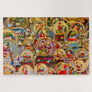 santa globes puzzle