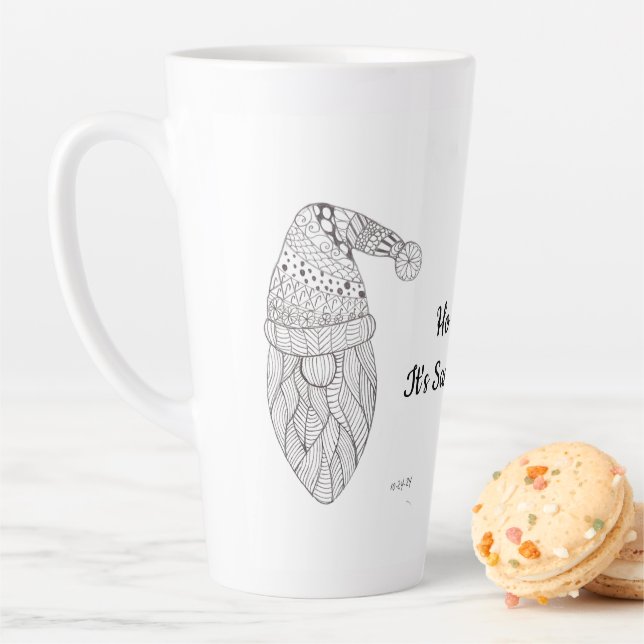 Santa Gnome Holiday Mug (In Situ)