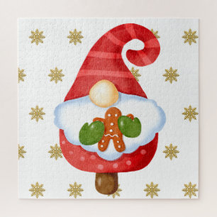Santa Gnome  Jigsaw Puzzle