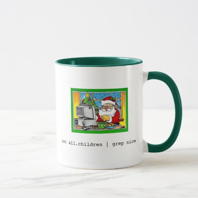 Santa Grep Mug (Right)