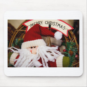 SANTA HAPPY HOLIDAYS MOUSE PAD