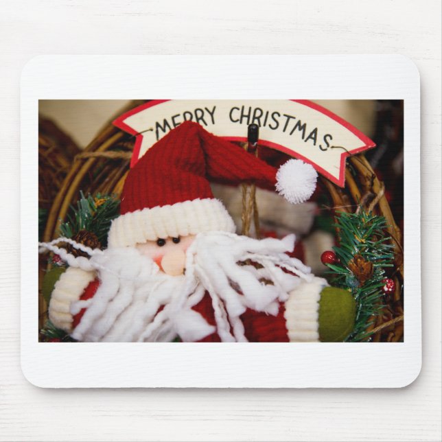 SANTA HAPPY HOLIDAYS MOUSE PAD (Front)