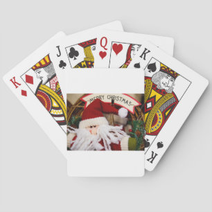 SANTA HAPPY HOLIDAYS PLAYING CARDS