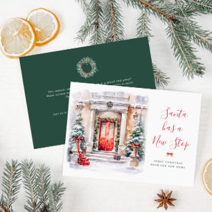 SANTA HAS A NEW STOP   moving announcement