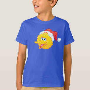 Santa Hat Big Bird T-Shirt