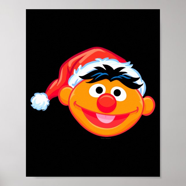 Santa Hat Ernie  Poster (Front)