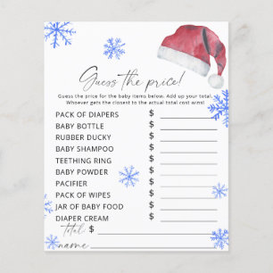 Santa hat - Guess the price Game