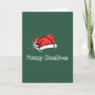 Santa Hat Holiday Card