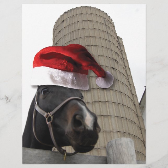 Santa Hat Horsey (Front)