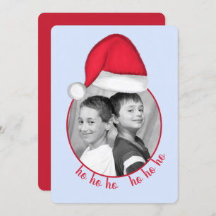 Santa Hat Photo Card