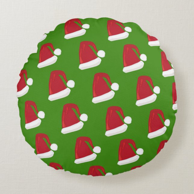 Santa Hat Round cushion (Front)