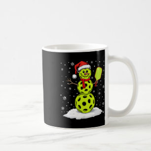 Santa Hat Snowman Xmas Funny Picklell Lover Christ Coffee Mug