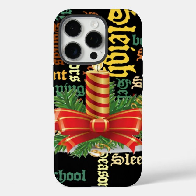 Santa Have a Nice Day and a Better Night.jpg Case-Mate iPhone Case (Back)