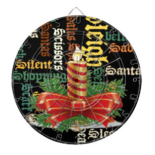 Santa Have a Nice Day and a Better Night.jpg Dartboard