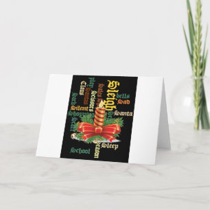 Santa Have a Nice Day and a Better Night.jpg Holiday Card