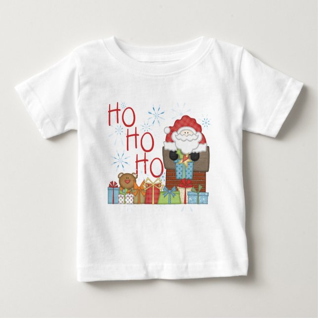Santa Ho Ho Ho Tshirts and Gifts (Front)