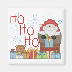 Santa Ho Ho Ho Tshirts and Gifts Magnet
