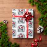Santa Hockey Goalie Christmas Wrapping Paper<br><div class="desc">Score big this holiday season with our Santa Hockey Goalie Christmas Wrapping Paper! Perfect for sports enthusiasts and hockey fans, this wrapping paper features a whimsical watercolor design of Santa Claus in full action, ready and in the net with a hockey stick in hand. Santa’s classic red suit and joyful...</div>