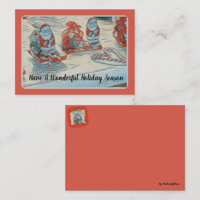 Santa Holiday Card (Front/Back)