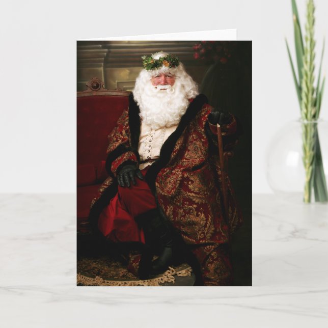 Santa Holiday Card (Front)