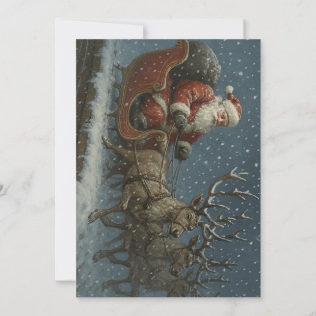 Santa Holiday Card (Front)