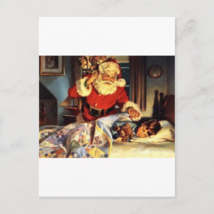 Santa Holiday Postcard