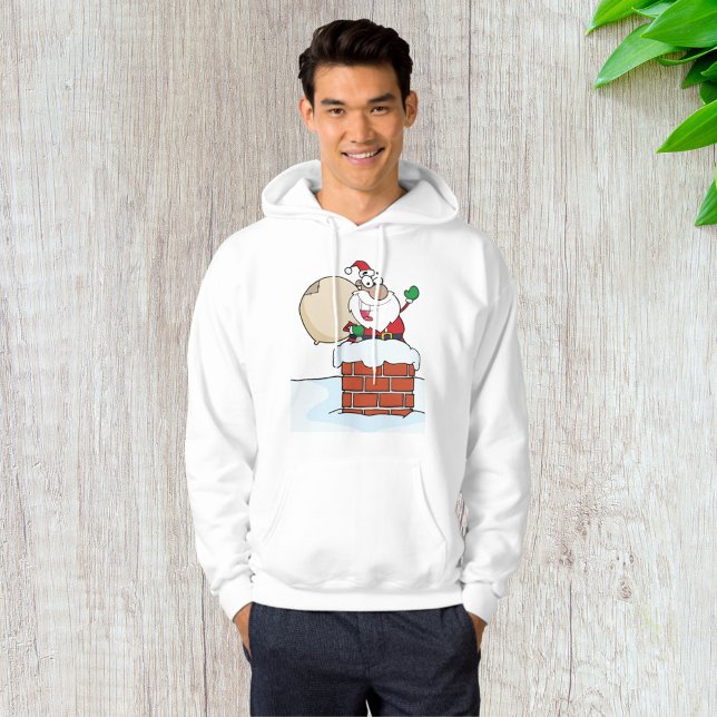 Santa In a Chimney Festive Hoodie (Creator Uploaded)
