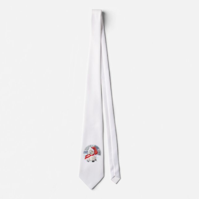 Santa in Boots Tie (Front)