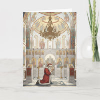 Santa in Eastern Orthodox Church Christmas