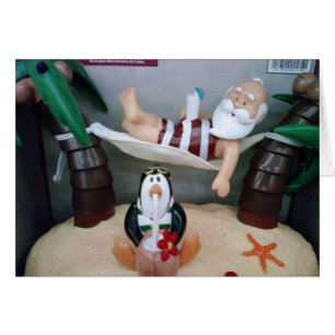 ***SANTA IN HAMMOCK*** SAYS MERRY CHRISTMAS