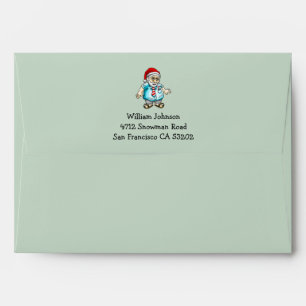 Santa in Sandals Envelope