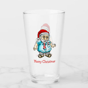 Santa in Sandals Glass