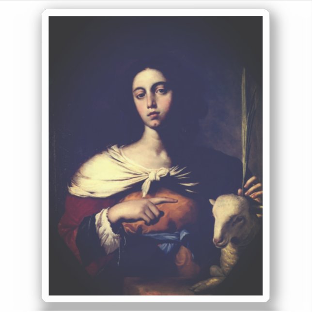 Santa Inés (by Guarino, 1650) (Front)