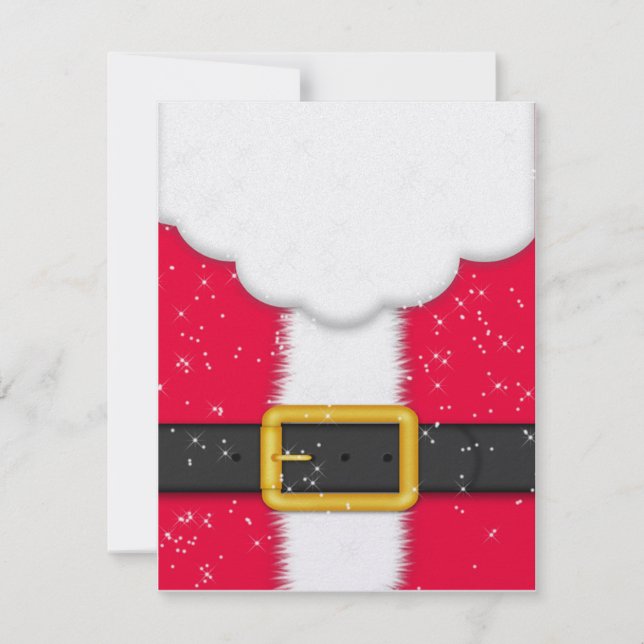 Santa Invitation / Card by SRF (Front)