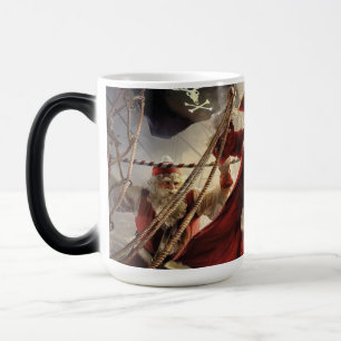 Santa Is A Pirate Magic Mug