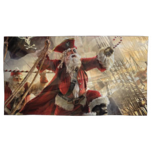 Santa Is A Pirate Pillowcase