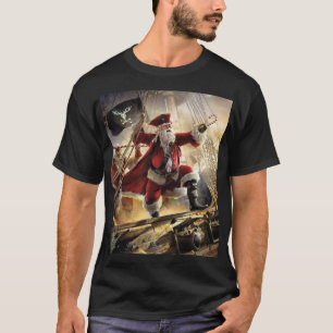Santa Is A Pirate T-Shirt