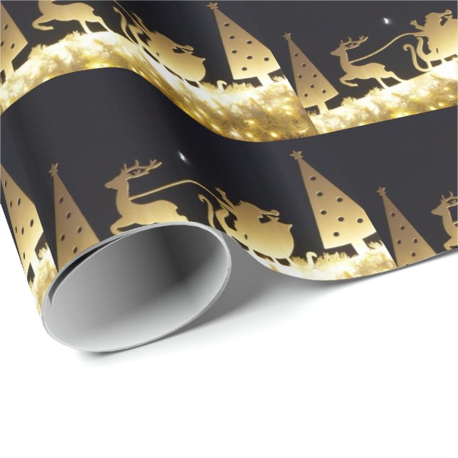Santa is coming..... (Christmas Paper) Wrapping Paper (Roll Corner)