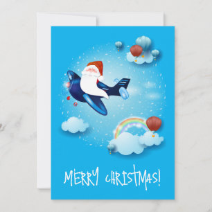 Santa is Coming Holiday Card
