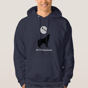 Santa is coming hoodie