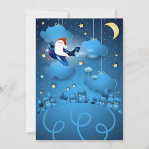 Santa is Coming Invitation