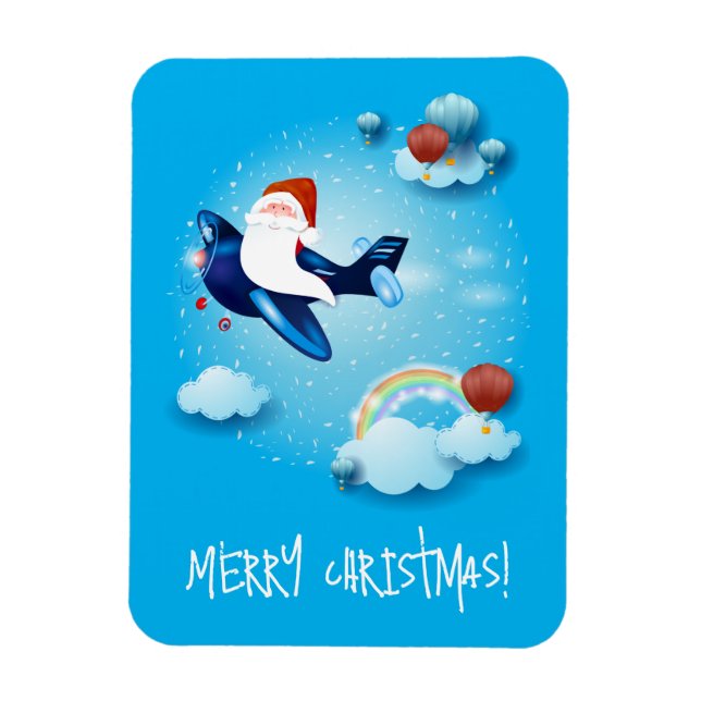 Santa is Coming Magnet (Vertical)