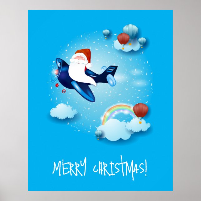 Santa is Coming Poster (Front)